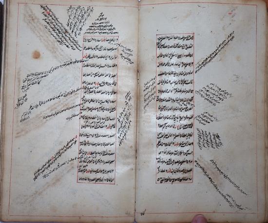 Attributed to Masoud Roumi Rahmettullah - an early 18th century Quran, the Roukka style calligraphic